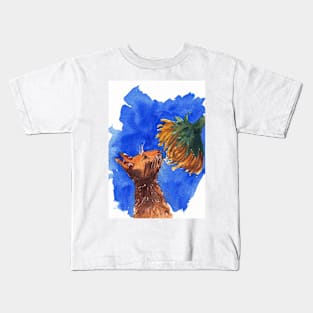 Sunflower and cat Kids T-Shirt